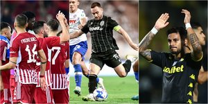 Βαθμολογία UEFA: Η Ελλάδα αύξησε τη διαφορά από την Κροατία μετά τα ματς Ολυμπιακού, Άρη και ΠΑΟΚ