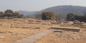 φωτιά στον αρχαιολογικό χώρο της Αρχαίας Ζώνης  στον Έβρο