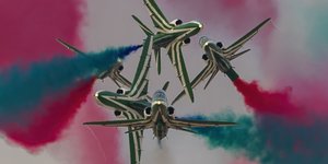 To σαουδαραβικό σμήνος Saudi Hawks-Φωτογραφία Athens Fly week