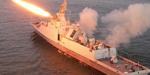 Εκτόξευση πυραύλου κρουζ παρακολούθησε ο Κιμ Γιονγκ Ουν / Φωτογραφία: Twitter