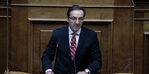 Ο υφυπουργός Δικαιοσύνης, Ιωάννης Μπούγας