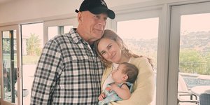 H Ρούμερ Γουίλις με τον πατέρα της, Μπρους Γουίλις και την κόρη της, Λου