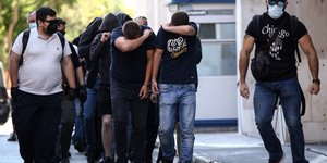 Οι συλληφθέντες κροάτες χούλιγκανς