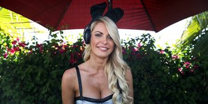 H Κρίσταλ Χέφνερ, χήρα του Χιου Χέφνερ