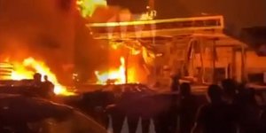 Πύρινη κόλαση από την έκρηξη σε πρατήριο καυσίμων στο Νταγκεστάν