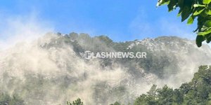 Το φαράγγι της Σαμαριάς μετά τον σεισμό