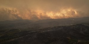 Στάχτη έχει αφήσει πίσω της η φωτιά στην Αλεξανδρούπολη