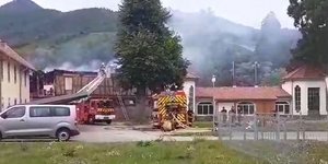 Φωτιά Γαλλία παραθεριστική κατοικία