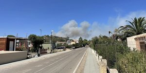 Φωτιά στη Σαρδηνία της Ιταλίας