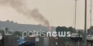 Φωτιά στην Ηλεία από κεραυνό