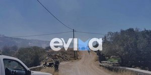 Φωτιά στην Κάρυστο