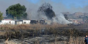 Φωτιά σε καταυλισμό Ρομά στην Αργολίδα