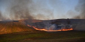 Φωτιά στον Δοξαρά Λάρισας