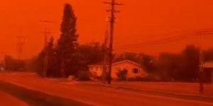 Φωτιές Καναδάς απόκοσμες εικόνες