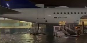 Δεκάδες πτήσεις ματαιώθηκαν λόγω πλημμύρας στο αεροδρόμιο της Φρανκφούρτης