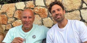 Νίκος Γκάλης και Κωνσταντίνος Αργυρός μαζί τον Δεκαπενταύγουστο