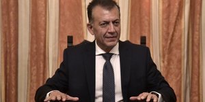 Ο αναπληρωτής υπουργός Αθλητισμού, Γιάννης Βρούτσης / Φωτογραφία: INTIME, Γεν. Γραμματεία Αθλητισμού