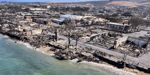 Ό,τι απέμεινε από τη φωτιά στη Χαβάη