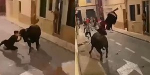 Ταύρος στην Ισπανία επιτέθηκε σε νεαρό