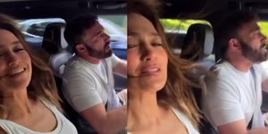 Μπεν Άφλεκ και Τζένιφερ Λόπεζ τραγουδούν στο αυτοκίνητο