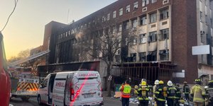 Φωτιά σε κτίριο στο Γιοχάνεσμπουργκ με τουλάχιστον 20 νεκρούς / Φωτογραφία: Twitter