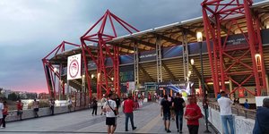 Το ανακαινισμένο γήπεδο Καραϊσκάκη