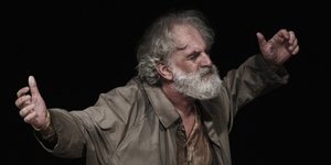 Δημήτρης Καταλειφός στον ρόλο του Οιδίποδα 