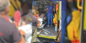 Την κοπέλα παρέλαβε το ΕΚΑΒ και τη μετέφερε στο νοσοκομείο