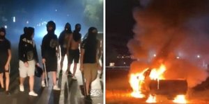 Δεύτερη νύχτα ταραχών στην Χλώρακα, στην Κύπρο / Φωτογραφία: politis.com.cy