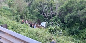 λεωφορείο Μεξικό χαράδρα τροχαίο νεκροί
