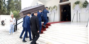 Κηδεία της Λιζέτας Νικολάου 