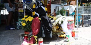 Σημείο δολοφονίας Μιχάλη Κατσουρή