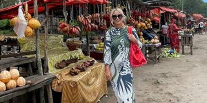 Η Μαρία Μπακοδήμου ανήρτησε φωτογραφίες από το ταξίδι της στην Αφρική