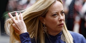 H Ιταλίδα πρωθυπουργός Τζόρτζια Μελόνι