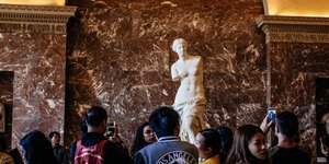 Η Αφροδίτη της Μήλου στο Λούβρο