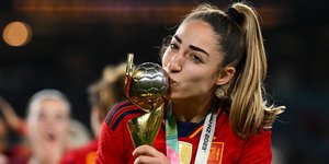 Η σκόρερ της ισπανικής ομάδας στο Μουντιάλ Γυναικών, Όλγα Καρμόνα