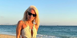 H Κατερίνα Παναγοπούλου με ολόσωμο μαγιό, Φωτογραφία: Instagram/@ katpanagopoulou