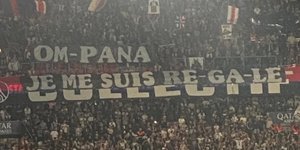 Οι οπαδοί της Παρί Σεν Ζερμέν «πίκαραν» με πανό τη Μαρσέιγ για τον αποκλεισμό από τον Παναθηναϊκό