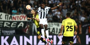 Φάση από το πρώτο ματς ΠΑΟΚ-Μπεϊτάρ στην Τούμπα