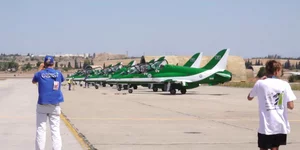 Αφιξη αεροσκαφών για το Athens Flying Week 