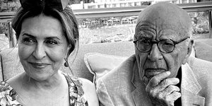 Ο Ρούπερτ Μέρντοχ με τον φημολογούμενο νέο έρωτά του Έλενα Ζούκοβα