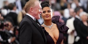 Η Σάλμα Χάγιεκ με τον σύζυγό της, Φρανσουά Ανρί Πινό