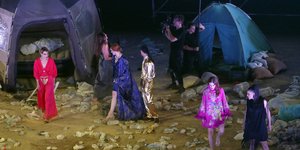 σκηνες στην Επίδαυρο 