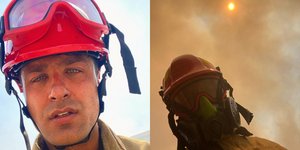 Στη μάχη με τις φλόγες ο πυροσβέστης πρώην παίκτης του Survivor