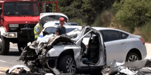 τροχαίο δυστύχημα Σέρρες νεκροί Ρουμάνοι τουρίστες