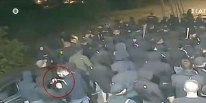 χούλιγκαν Κροάτες οπαδοί Ντινάμο Ζάγκρεμπ