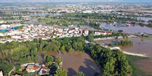 H Λάρισα από ψηλά/onlarissa