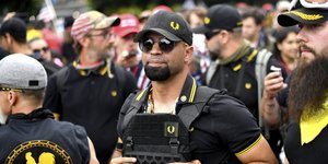 Ο ηγέτης των Proud Boys, Ενρίκε Τάριο