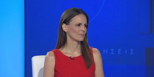 H Εφη Αχτσιόγλου στην ΕΡΤ