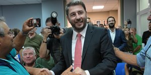 Ο Νίκος Ανδρουλάκης στην Κεφαλονιά